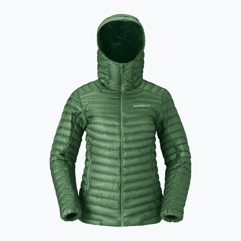 Women's down jacket Norrona Trollveggen Down800 Super Light Hood Dark Ivy 5