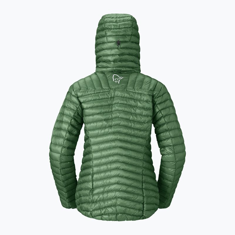 Women's down jacket Norrona Trollveggen Down800 Super Light Hood Dark Ivy 7