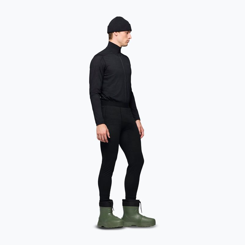 Men's thermal trousers NORRONA Falketind Equaliser Ull Long caviar black 2