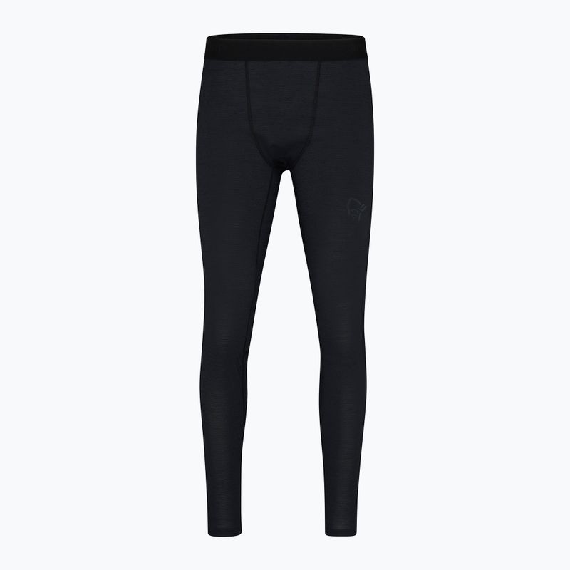 Men's thermal trousers NORRONA Falketind Equaliser Ull Long caviar black 5