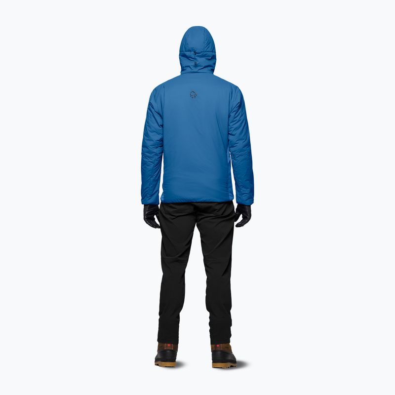 Men's insulated jacket NORRONA Femund Thermo60 Zip Hood dark blue 3