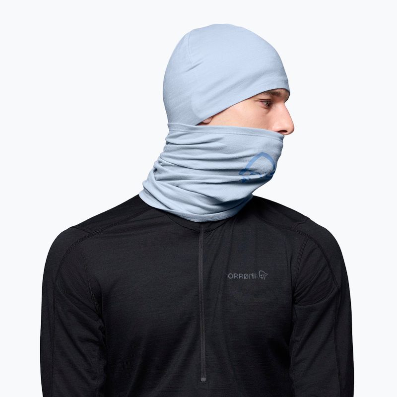 Snood NORRONA PureUll cashmere blue 6
