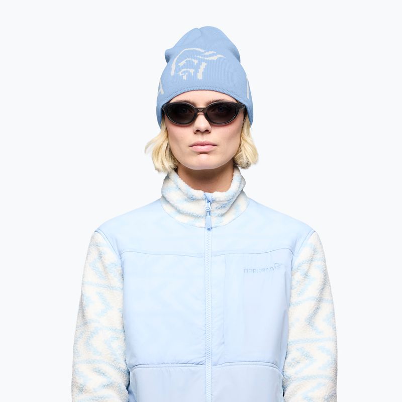 Winter hat NORRONA MerinoUll Logo Beanie allure 2