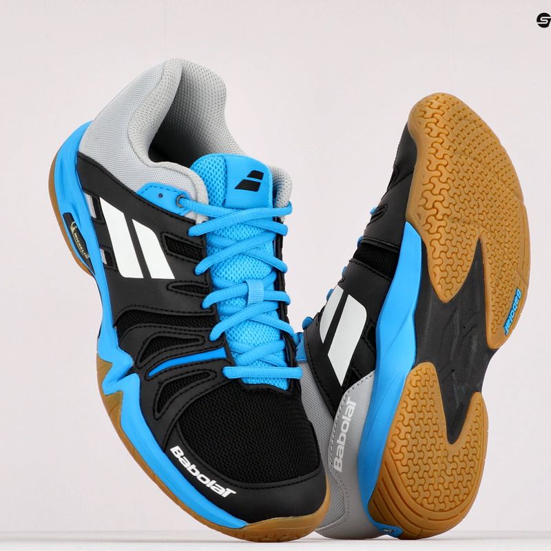 Babolat 22 Shadow Team men's badminton shoes black/blue 30F2105 10