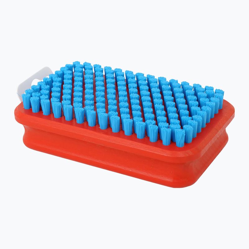 Swix Ski Brush rect.,fine blue nylon red T0160B