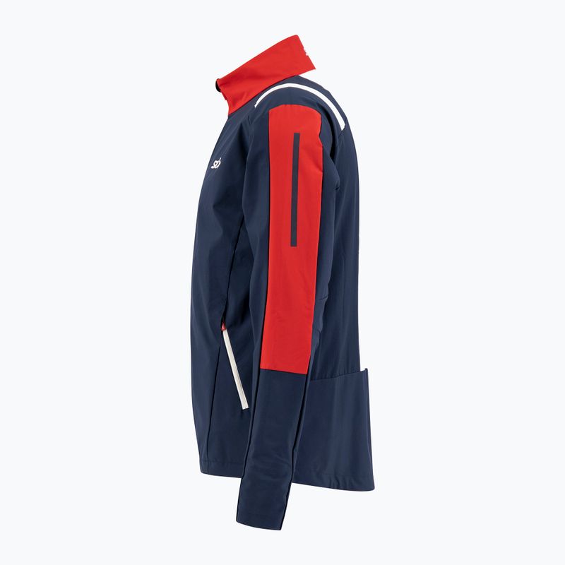Swix Infinity men's cross-country ski jacket navy blue and red 15241-75101 4