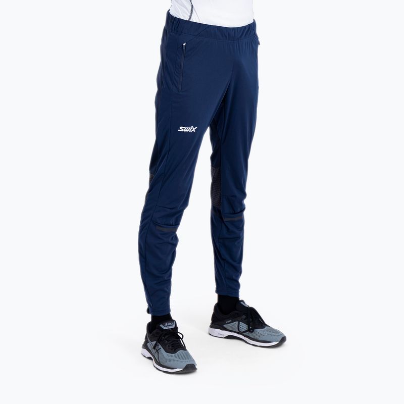 Swix Dynamic men's cross-country ski trousers navy blue 22941-75100 4