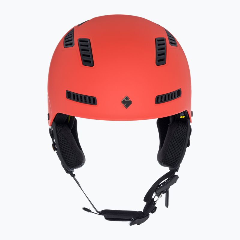 Sweet Protection Igniter 2Vi MIPS matte burning orange ski helmet 2