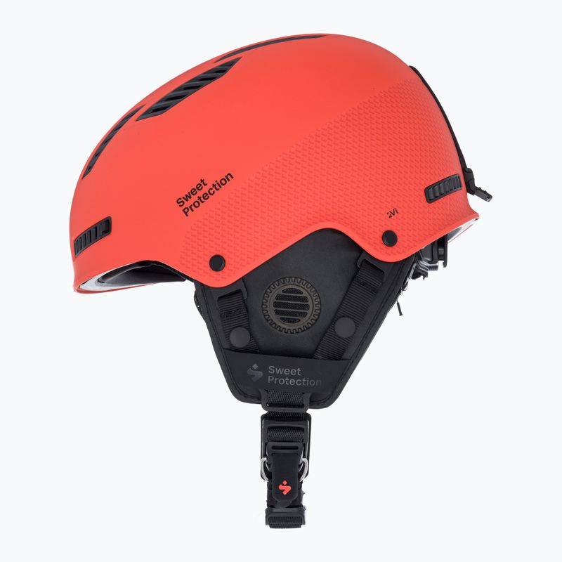 Sweet Protection Igniter 2Vi MIPS matte burning orange ski helmet 5