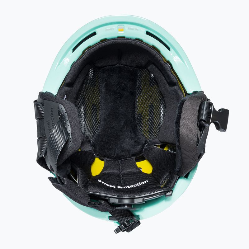 Sweet Protection Looper MIPS misty turquoise ski helmet 6