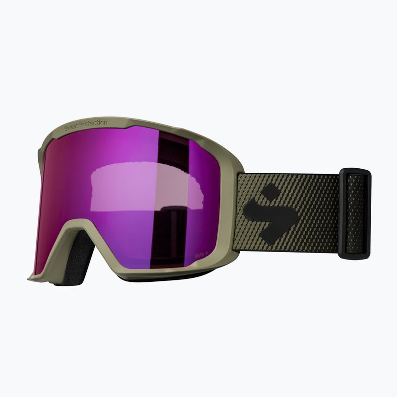 Sweet Protection Durden RIG Reflect bixbite/woodland/wood fade ski goggles 5