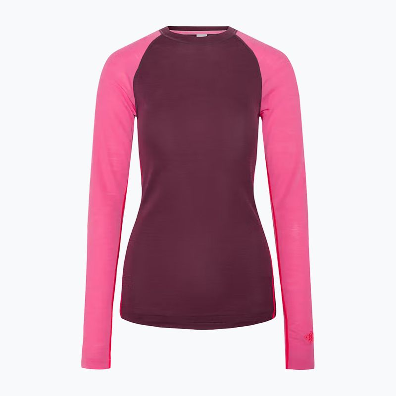 Women's thermal underwear set KARI TRAA Kaia wine 8