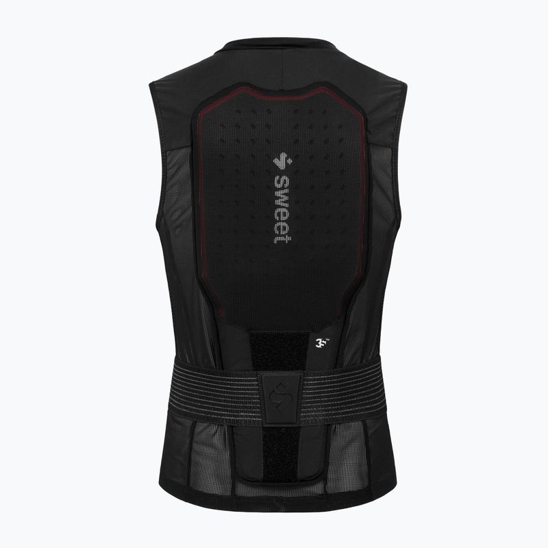 Men's protective vest Sweet Protection Back Protector Vest 2.0 true black 2