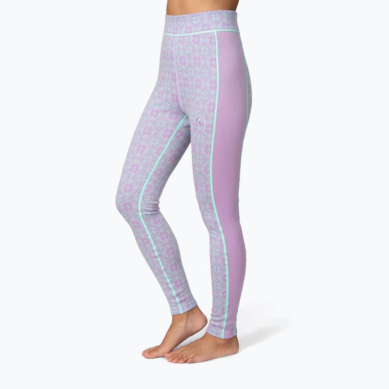 Women's thermal trousers KARI TRAA Rose High Waist lily