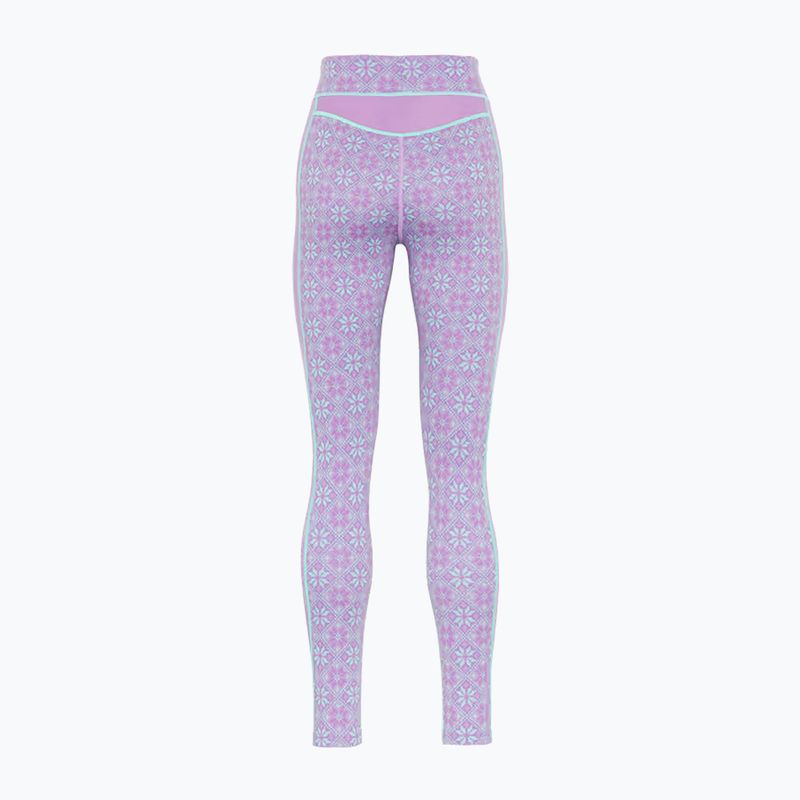 Women's thermal trousers KARI TRAA Rose High Waist lily 5