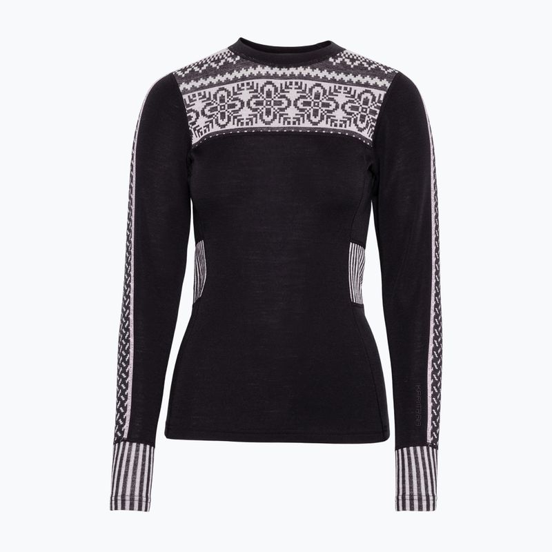 Women's thermal sweatshirt KARI TRAA Ines black 4