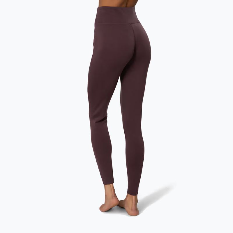 Women's thermal trousers KARI TRAA Ines cocoa powder 3