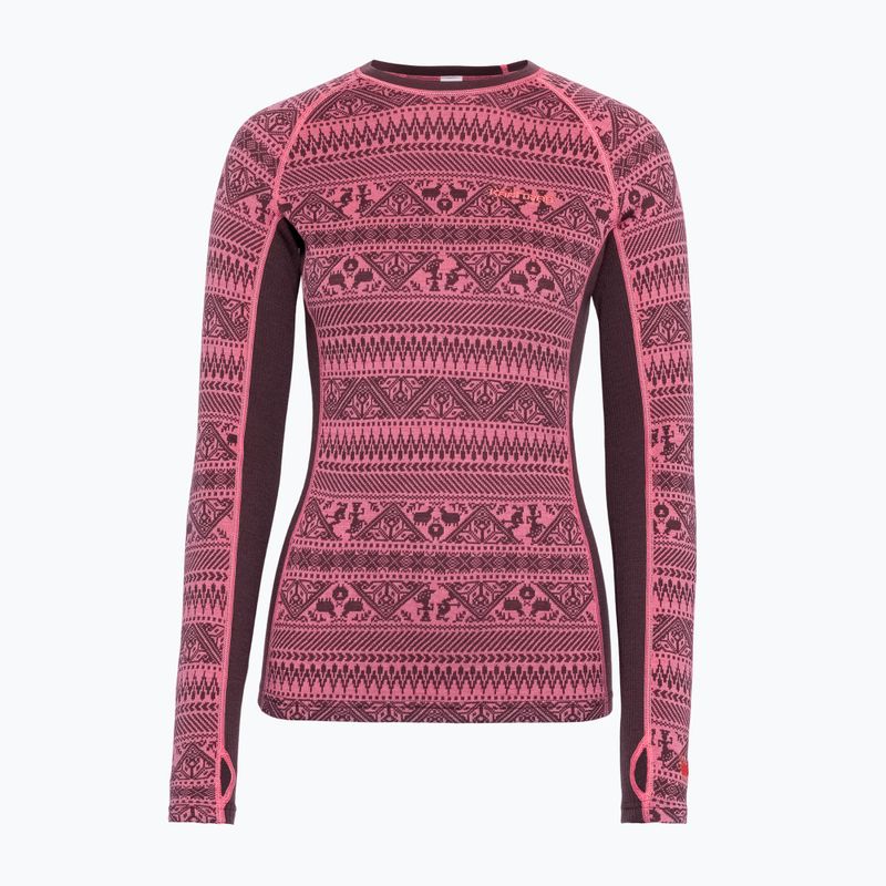 Women's thermal sweatshirt KARI TRAA Tale cocoa powder 4