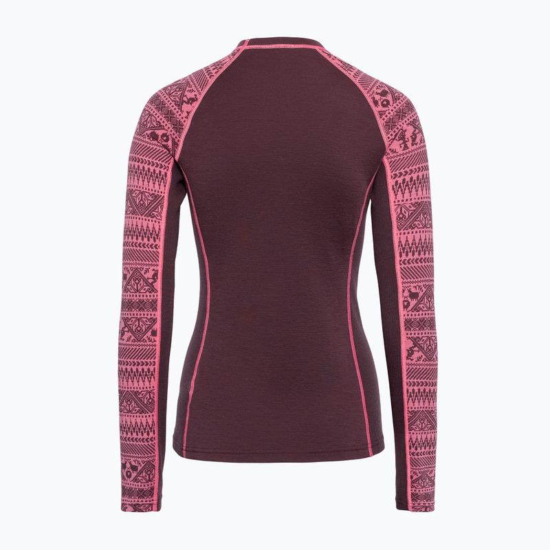 Women's thermal sweatshirt KARI TRAA Tale cocoa powder 5