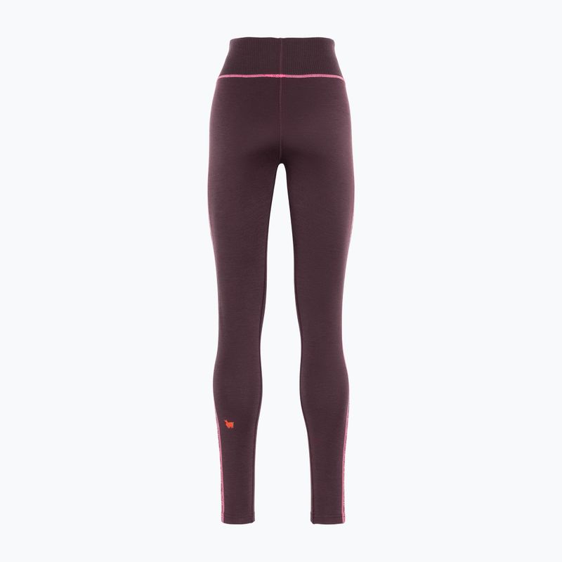 Women's thermal trousers KARI TRAA Tale cocoa powder 7