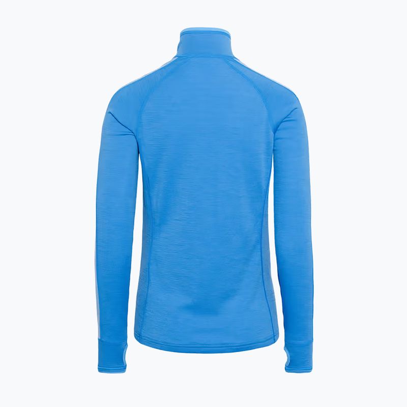 Women's thermal sweatshirt KARI TRAA Mila Half Zip ocean 7