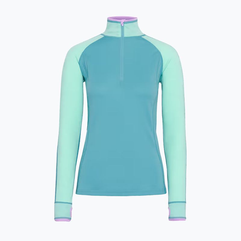 Women's thermal sweatshirt KARI TRAA Mila Half Zip blue lagoon 6