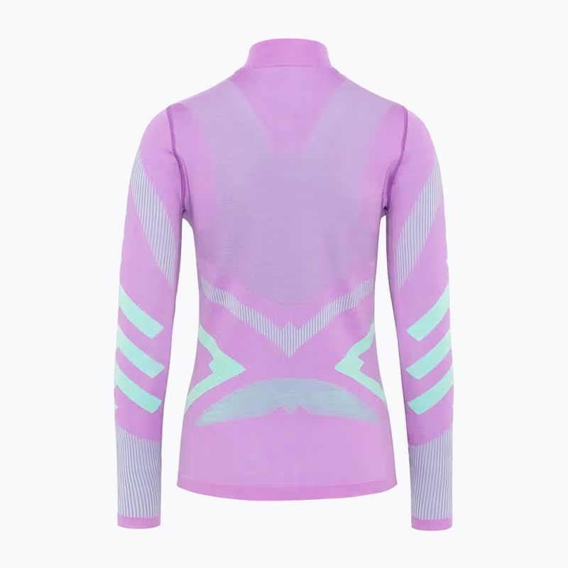 Women's thermal sweatshirt KARI TRAA Faith Half Zip violet 5