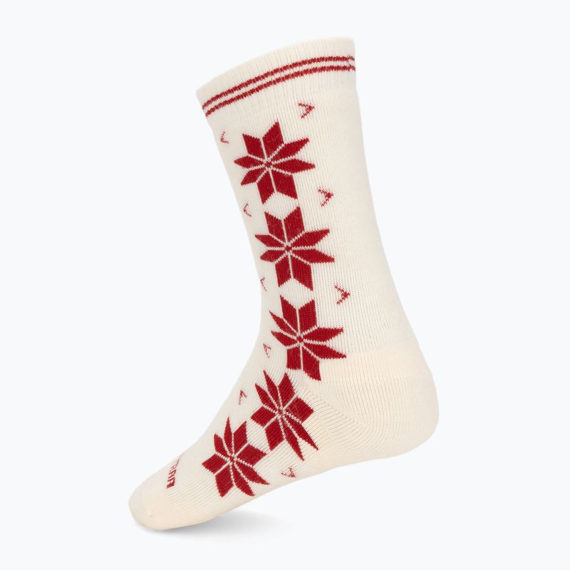 Women's socks KARI TRAA Vinst 2 pack salsa 4