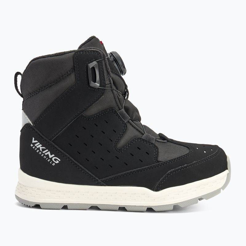 Viking Espo Warm Waterproof BOA children's snow boots black 2