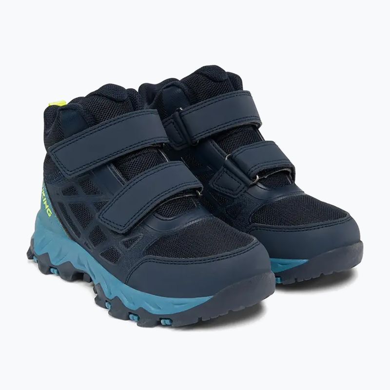 Children's shoes Viking Track Mid 2V Waterproof navy/demin 3