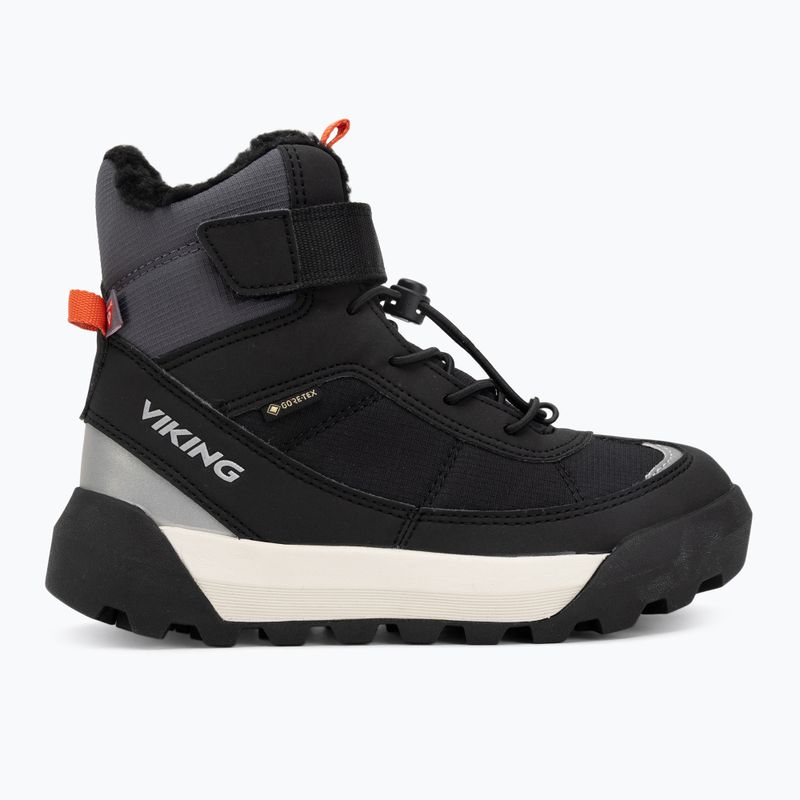 Children's snow boots Viking Footwear Expower Warm GTX 1V SL black/charcoal 2