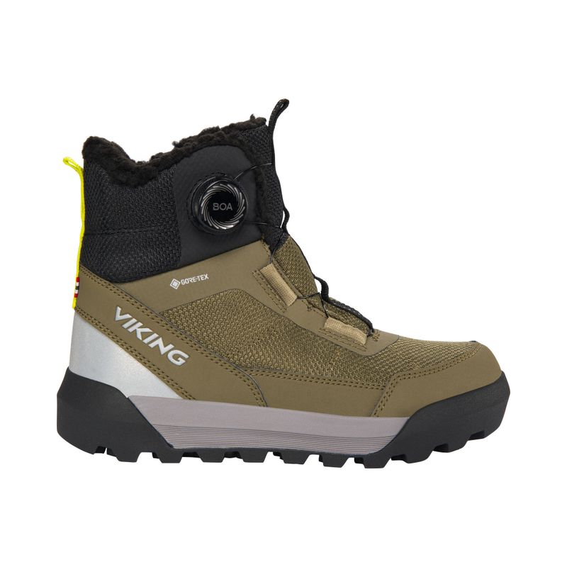 Viking Expower Warm GTX BOA khaki children's snow boots 9