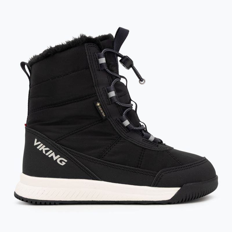Children's snow boots Viking Footwear Aery Warm GTX SL black/charcoal 2