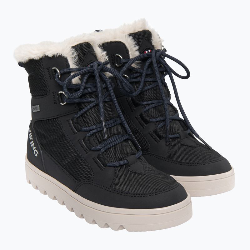 Viking Fleek Warm GTX Zip black children's snow boots 8