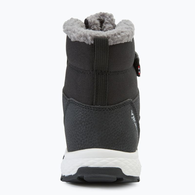 Viking Footwear Equip Warm Waterproof 2V children's snow boots black/grey 6