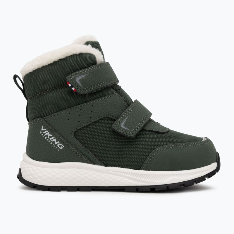 Children's snow boots Viking Footwear Equip Warm Waterproof 2V pine/black 2