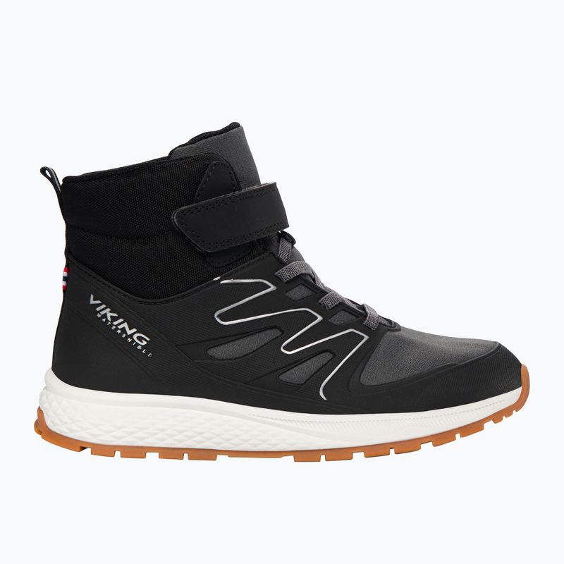 Viking Footwear Equip Defence Warm WP 1V children's snow boots black/ charcoal 8