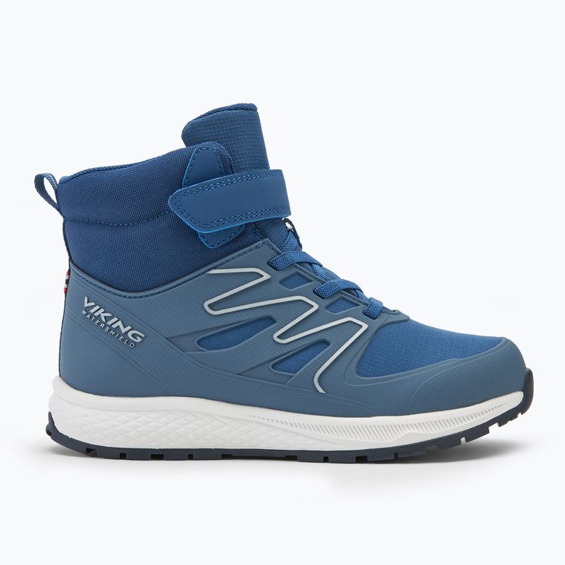 Children's snow boots Viking Footwear Equip Defence Warm WP 1V blue/ navy 2