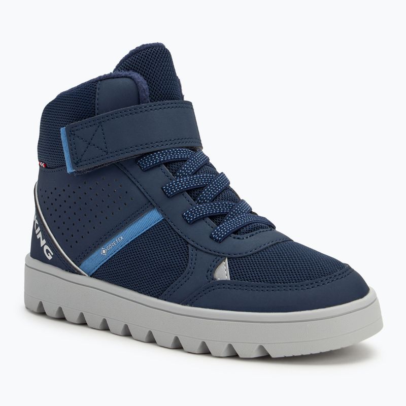 Viking Fleek Warm GTX 1V navy/denim children's boot