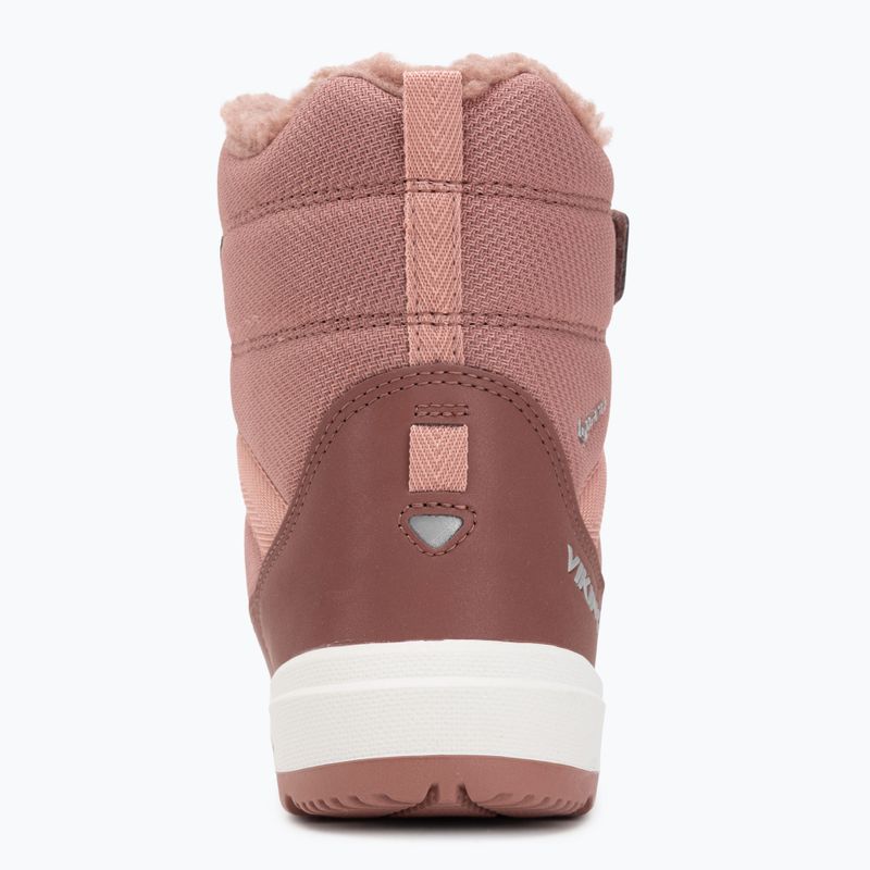 Children's snow boots Viking Footwear Play Reflex Warm GTX 2V pink / light pink 6