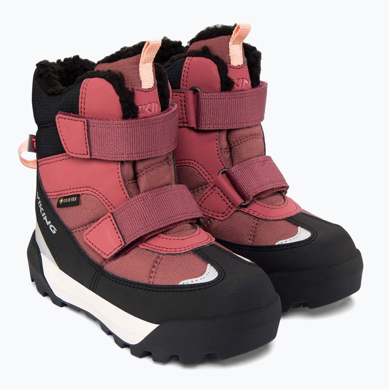 Viking Expower Warm GTX 2V dark pink children's snow boots 8