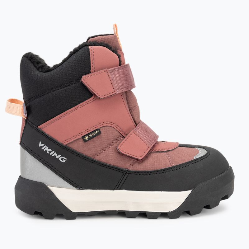 Viking Expower Warm GTX 2V dark pink children's snow boots 2