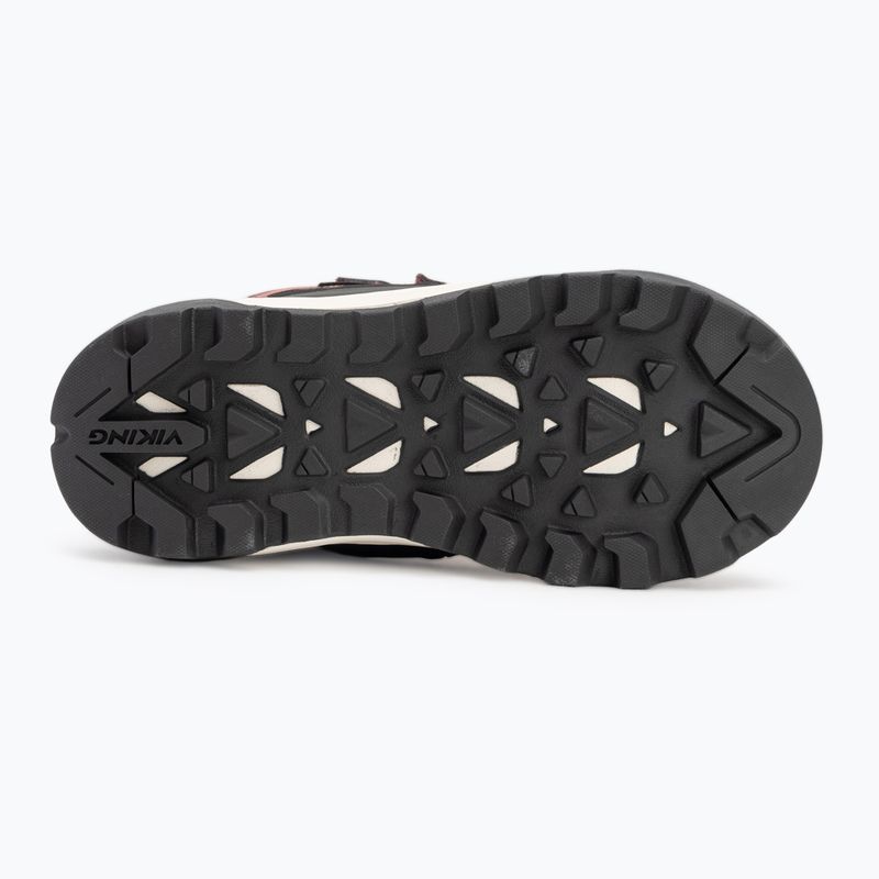 Viking Footwear Expower Warm GTX 2V dark pink children's snow boots 4