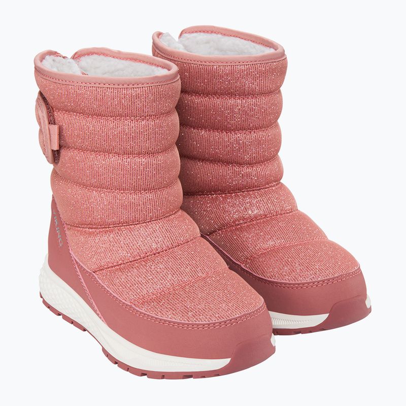 Viking Equip Warm Waterproof 1V Pull On pink children's snow boots 8