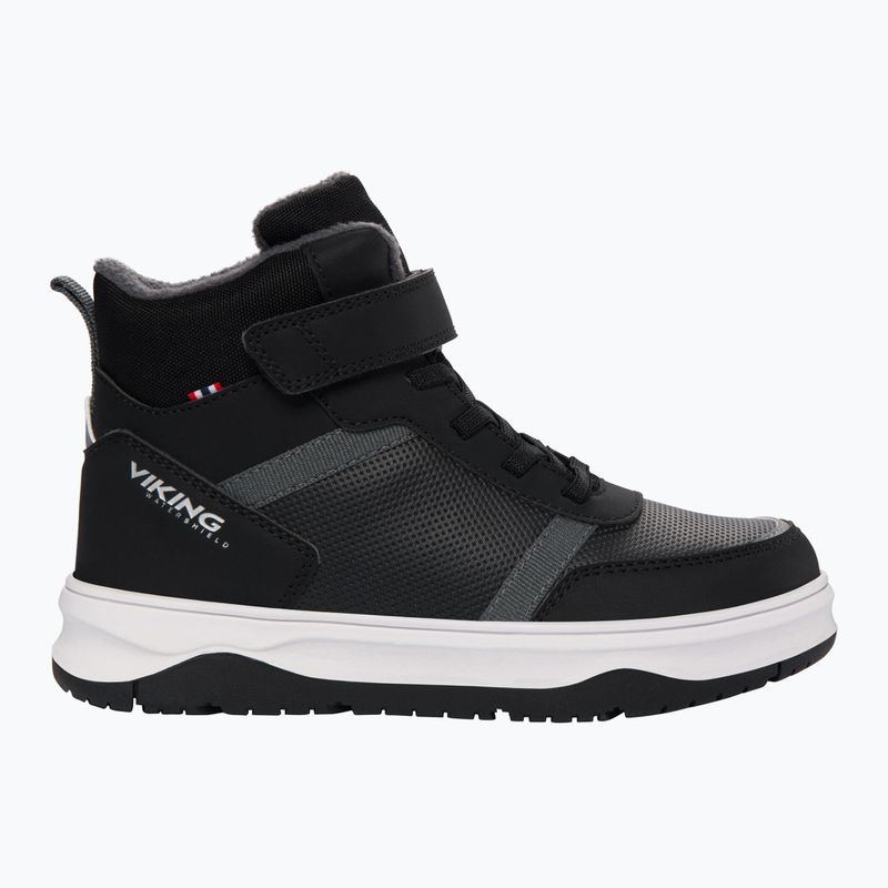 Viking Squad Warm Waterproof 1V black children's boots 9