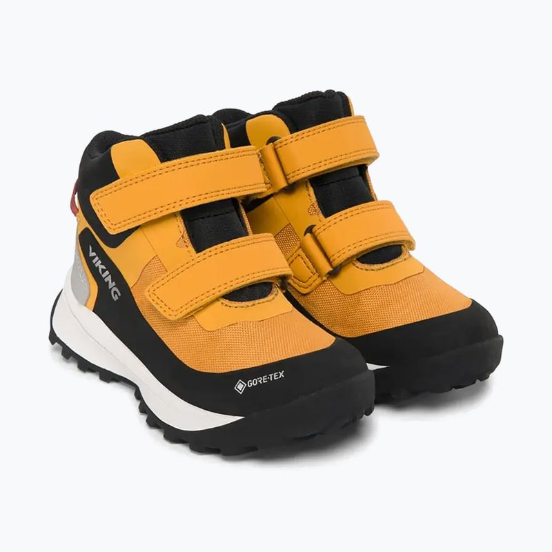 Children's shoes Viking Footwear Expower Mid 2V Gore-Tex mustard 3