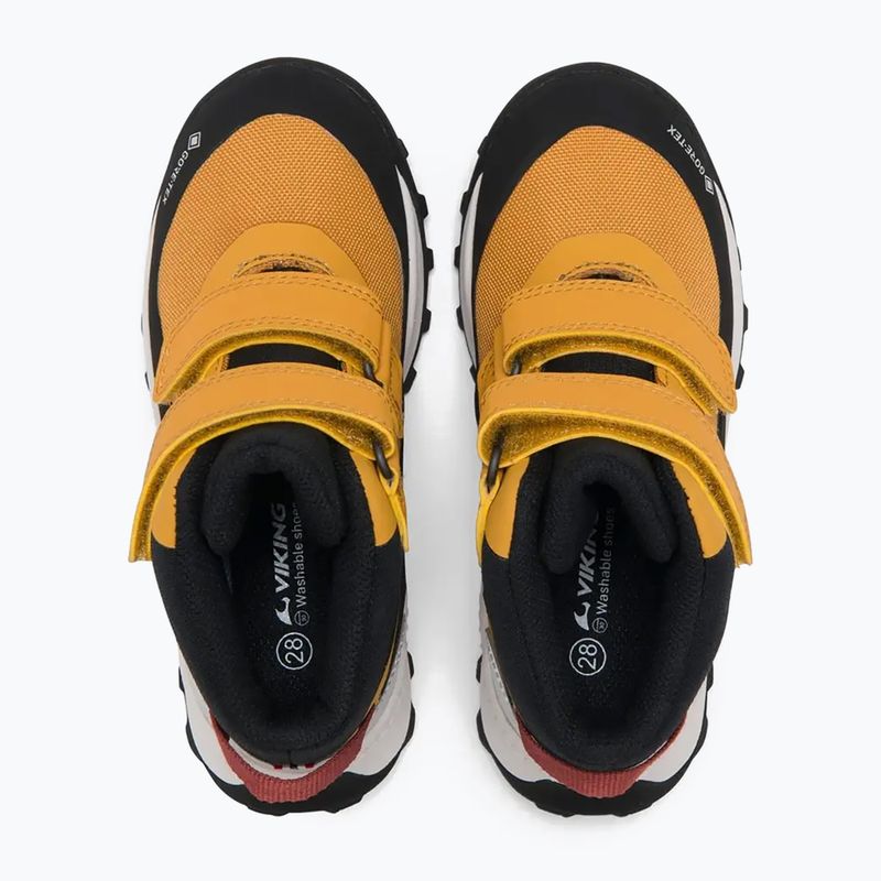Children's shoes Viking Footwear Expower Mid 2V Gore-Tex mustard 5