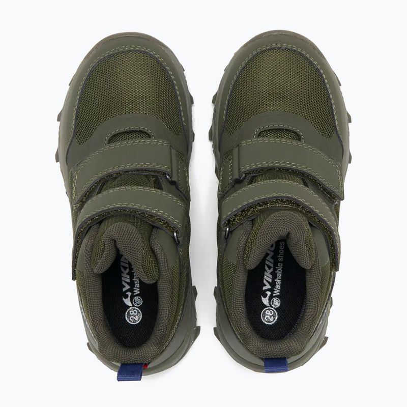 Children's shoes Viking Track Mid 2V Waterproot olive 5