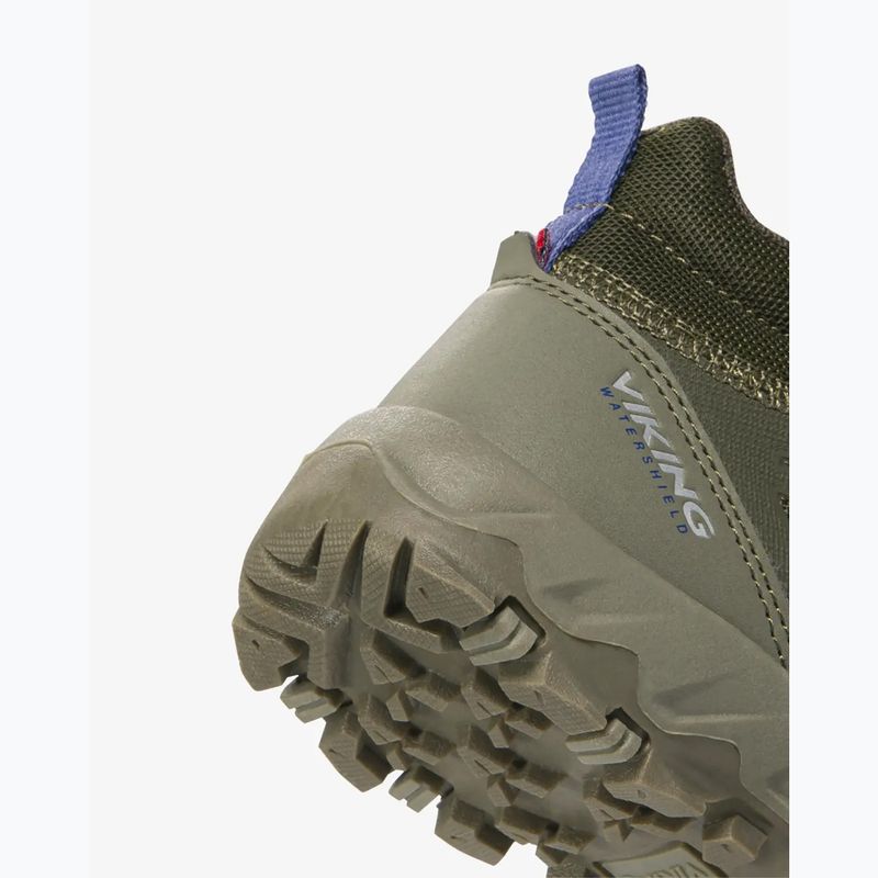 Children's shoes Viking Track Mid 2V Waterproot olive 6