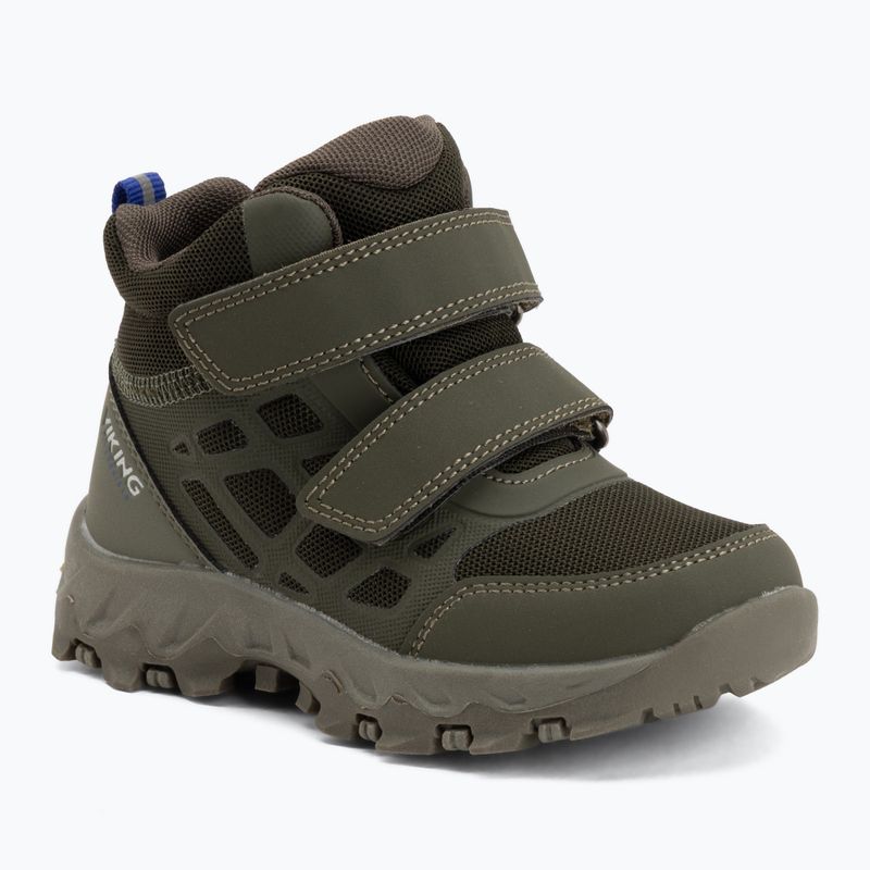 Children's shoes Viking Track Mid 2V Waterproot olive